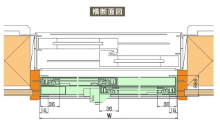 横断面図